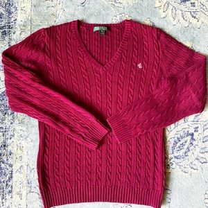 Ralph Lauren cable-knit sweater